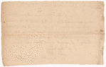 Letter to [George Washington]