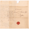 Letter from Samuel Freeman