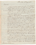 Letter from Samuel Holten