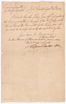 Order from the Massachusetts Senate and House of Representatives