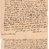 Letter from David Sewall