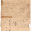 Letter from David Sewall