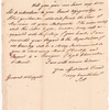 Letter to William Whipple