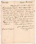 Letter to William Whipple
