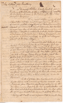 Letter from John Allan to John Hancock