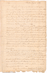 Letter from Scarborough Gridley to Elbridge Gerry