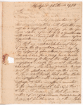 Letter from Noah Webster