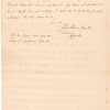 Letter from the Marquis de Lafayette