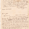 Letters to George Washington and Richard Henry Lee