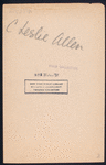 C. Leslie Allen