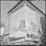 Billboard for the motion picture Circle of Love (La Ronde) at the De Mille Theater (47th and Broadway, New York City) featuring Jane Fonda (#3)