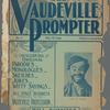 Cover of the periodical The Vaudeville Prompter, No. 3, featuring publicity image of Nat M. Wills