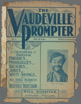 Cover of the periodical The Vaudeville Prompter, No. 3, featuring publicity image of Nat M. Wills