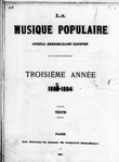 La Musique populaire 