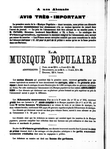 La Musique populaire