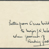 Nelson, Major J. O. ALS to