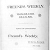 Freund's weekly