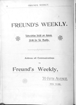 Freund's weekly