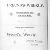 Freund's weekly