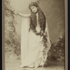 Mabel Amber (as Ophelia) in the stage production Hamlet