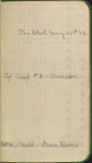 Volume 5, Record of the nos. of photographic negatives taken thru the cañons of the Colorado River May 25th, 1889 to Apr. 26, '90 by F.A. Nims & Robt. B, Stanton