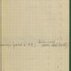 Volume 5, Record of the nos. of photographic negatives taken thru the cañons of the Colorado River May 25th, 1889 to Apr. 26, '90 by F.A. Nims & Robt. B, Stanton