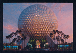 Postcard of Spaceship Earth, Epcot, Walt Disney World