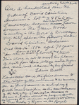 Historical note about D.C. Anderson written by John H. James