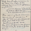 Historical note about D.C. Anderson written by John H. James