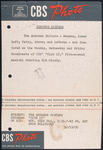 Andrews Sisters press release