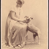 Sally Fairchild with dog Wilson Fairchild