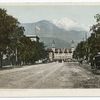 Pikes Peak  Avenue from Colorado Springs, Colorado.