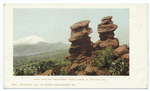 Pike's Peak and the SiameseTwins, Garden of the Gods , Col.