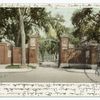 Johnston Gate, Harvard University, Cambridge, Mass.