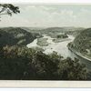 Up the Delaware from the water Gap, Delaware Water Gap, Pa.
