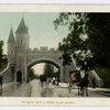 St. Louis Gate and Grand Allee, Quebec, P. Q.
