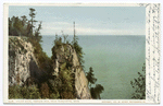 Pulpit Rock, Presque Isle, near, Marquette, Mich.