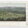 Bethlehem from Mt. Agassiz, White Mountains.