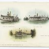 Strs. St. Lawrence, New York, Island Wanderer, Thousand Isl[ands], N. Y.