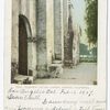 San Gabriel Mission, the Stairway, California.