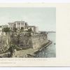 The Governor's Palace and Sea Wall, San Juan, P. R.
