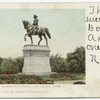 Public Gardens, Washington's Statue, Boston, Mass.