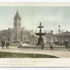 City Hall Park, Carnegie Library, Allegheny, Pa.