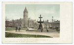 City Hall Park, Carnegie Library, Allegheny, Pa.