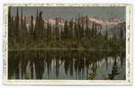 Marion Lake on Mt. Abbott, Selkirk Mtn., B. C.