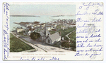 The Town from Fort, Mackinac Isl., Mich.