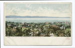 Lake Champlain from University Grounds, Burlington, Vt.