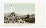 Lizzie Bourne Monument, White Mtns., N. H.