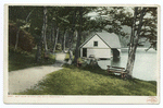 Boat House on Echo Lake, Franconia Notch, N. H.