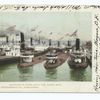 Blockade of Boats, Sault Ste. Marie, Mich.